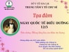 KỶ NIỆM  61 NĂM NGÀY QUỐC TẾ ĐIỀU DƯỠNG