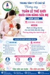 HƯỞNG ỨNG TUẦN LỄ THẾ GIỚI NUÔI CON BẰNG SỮA MẸ NĂM 2026