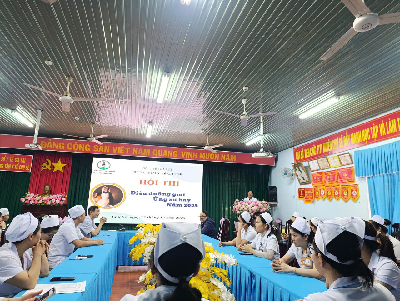 HỘI THI ”ĐIỀU DƯỠNG GIỎI, ỨNG XỬ HAY” NĂM 2025