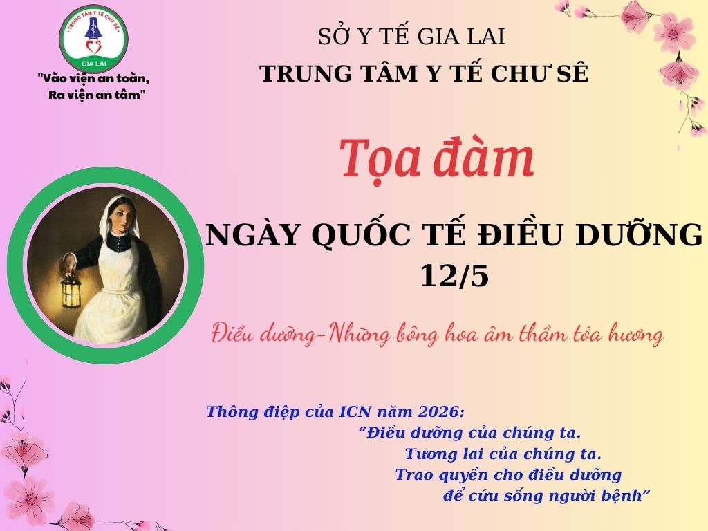KỶ NIỆM  61 NĂM NGÀY QUỐC TẾ ĐIỀU DƯỠNG